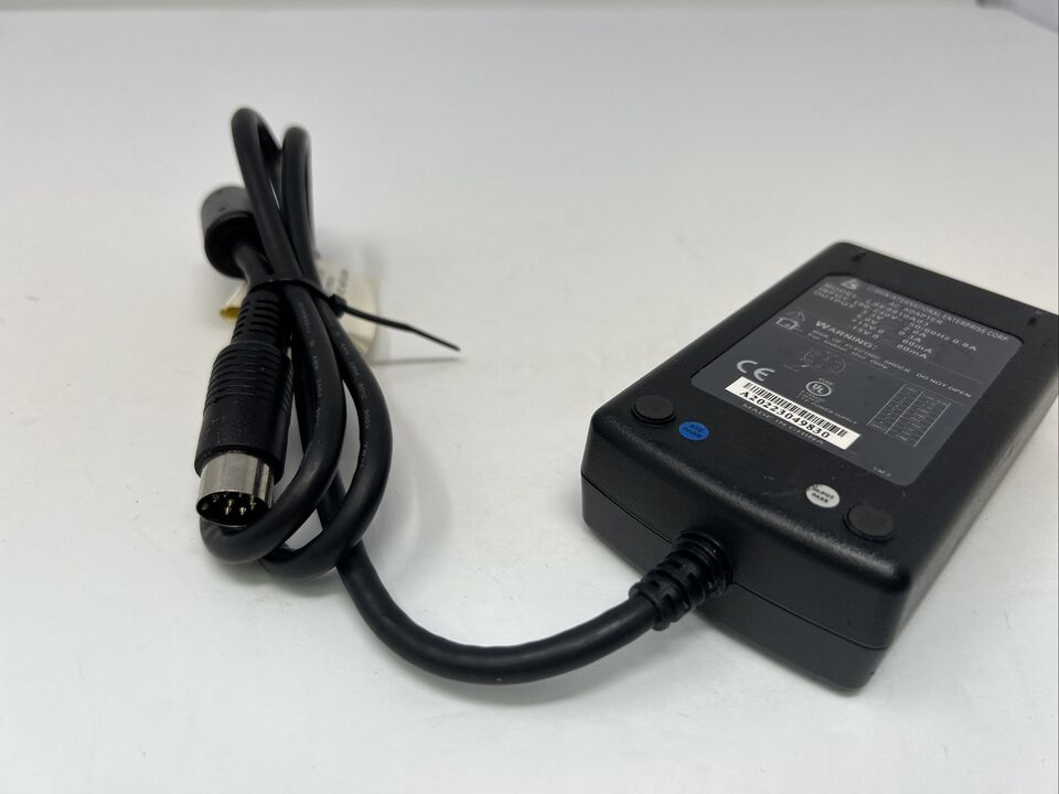 *Brand NEW* LI Shin Int LSE9910A03 Input:110-240v 50/60Hz 0.8A AC Adapter 8-Pin Din Plug End POWER Supply