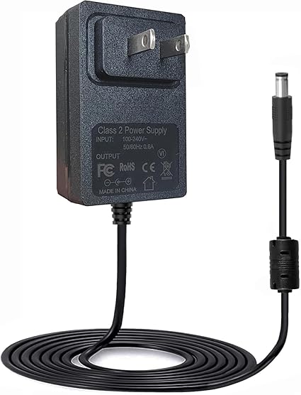 12V AC/DC Adapter Compatible with Babyliss PRO FX59Z GraphiteFX FlashFX Li-ion Battery Barber Hair Cliper Trim