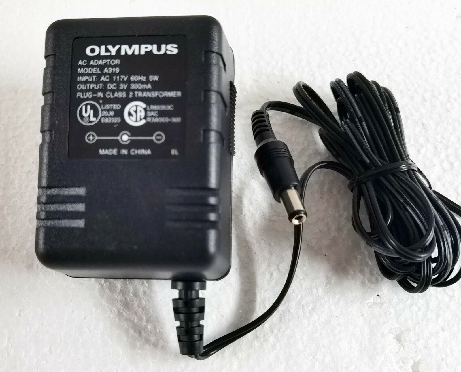 *Brand NEW*Olympus Pearlcorder 3V 300mA P/N A319 AC Adapter