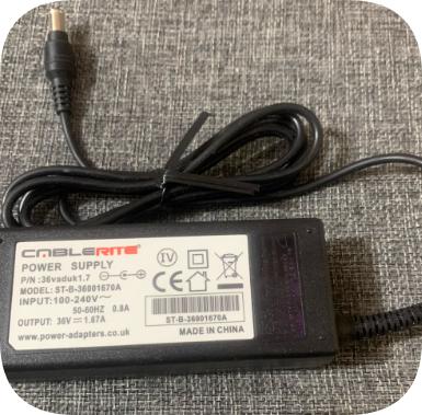 *Brand NEW*ST-B-36001670A power adapter DC 36V 1.67A charger Hikvision 36V 60W transformer