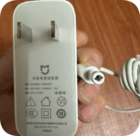 *Brand NEW*Mijia power adapter model NSA65EH-19034200 output 19V 3.42A 5.5*2.5mm connector.Compatible with the
