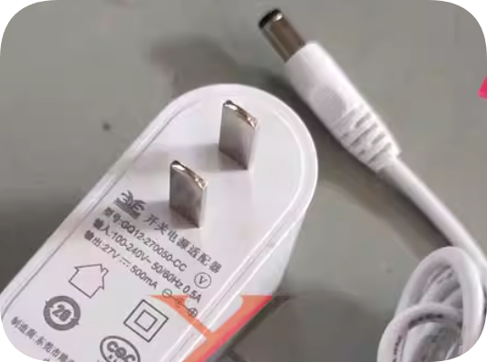 *Brand NEW*Hongqi 27V 0.5A DC Transformer Power Adapter GQ12-270050-CC Charging Cable