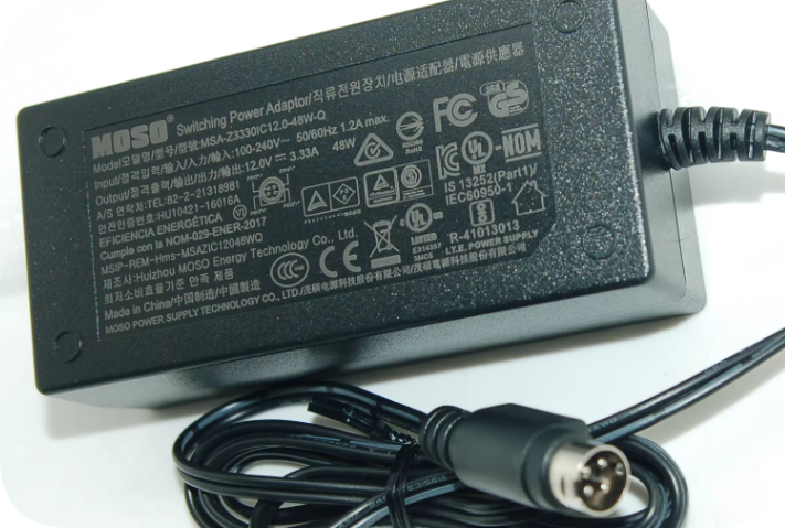 *Brand NEW*MOSO 12V 3.33A 45W MSA-Z3330IC12.0-48W-Q Hikvision video recorder comes with power adapter 4pin