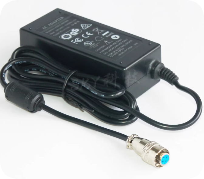 *Brand NEW*SanDisk card reader power supply 9V 3A aviation connector round four-pin JYH32-0903000 adapter with