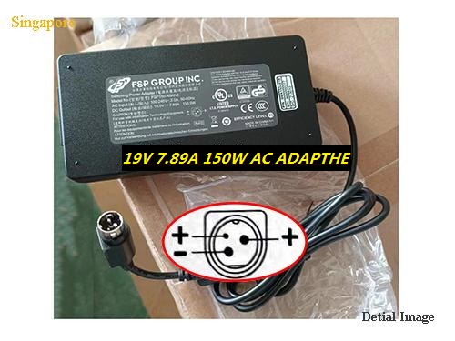 *Brand NEW*FSP150-ABAN3 9NA1504818 FSP 19V 7.89A 150W-3PIN-thin AC ADAPTHE POWER Supply