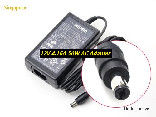 *Brand NEW*PWRS-14000-148R KSAS0241200150D5 KSAH1200400T1M2 HIPRO 12V 4.16A -5.5x2.5mm AC Adapter POWER Supply - Click Image to Close
