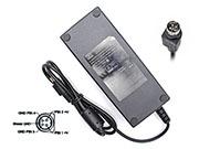 *Brand NEW* 48v 2.5A 120W AC Adapter Genuine CWT MPS120S-VI 4 Pins AC ADAPTHE POWER Supply