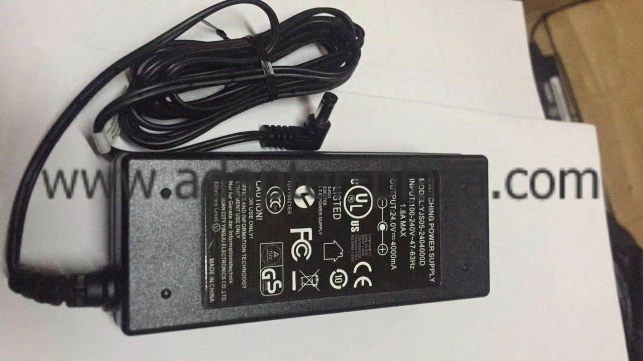 *Brand NEW* YJS05-2404000D 24.0V 4000mA AC DC Adapter POWER SUPPLY