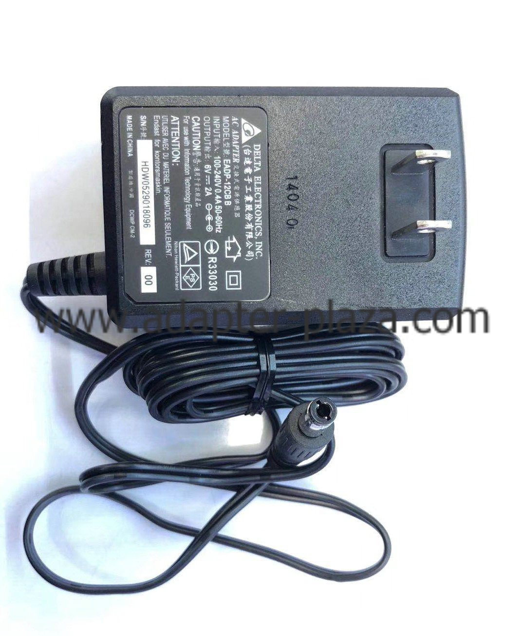 *Brand NEW* DELTA EADP-12CB B 6V 2A AC DC Adapter POWER SUPPLY