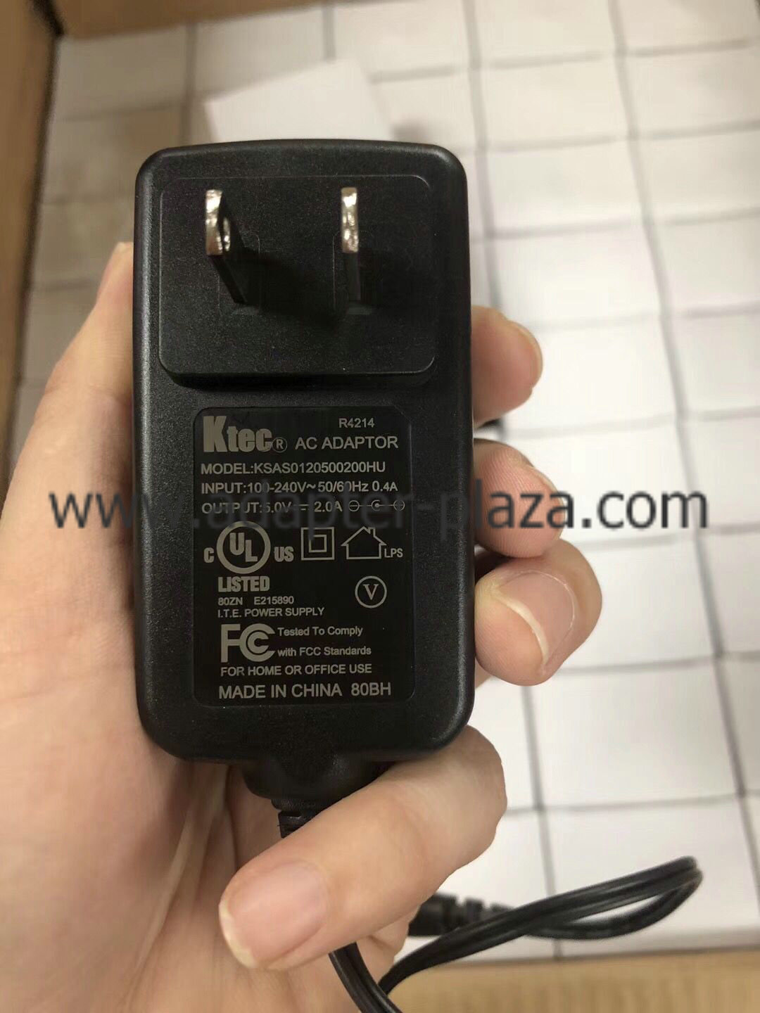 *Brand NEW*Ktec KSAS0120500200HU 5.0V 2.0A AC DC Adapter POWER SUPPLY