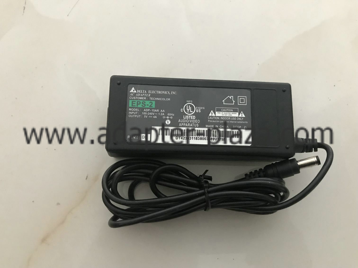 *Brand NEW*DELTA ADP-15AR AA 5V 4A AC DC Adapter POWER SUPPLY