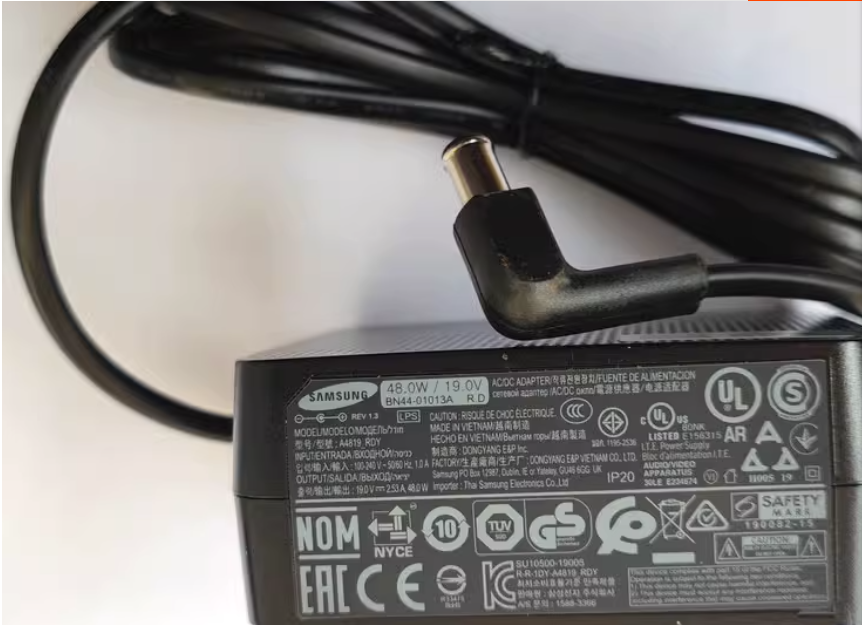 *Brand NEW* DC19V 2.53A (48W) AC DC ADAPTHE Samsung A4819RDY A4819FDY A4819KSM POWER Supply