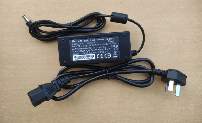 *Brand NEW* 15V 3.3A AC DC ADAPTHE Medical LXCP52-015 POWER Supply