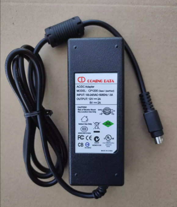 *Brand NEW* CP1205 CD COMING DATA 12V 2A 5V 2A AC DC ADAPTHE 6pin POWER Supply