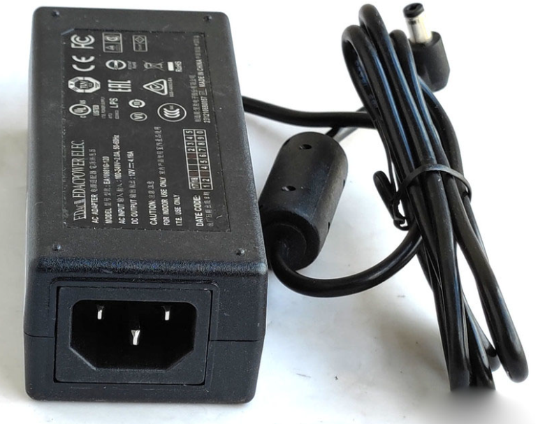 *Brand NEW* 5.5*2.5/5.5*2.1 EDAC EA10681G-120 DC 12V 4.16A (50W) AC DC ADAPTHE LED POWER Supply