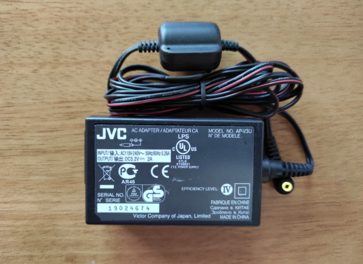 *Brand NEW* AP-V3UN°DE MODELE JVC 5.2V 2A AC DC ADAPTHE POWER Supply