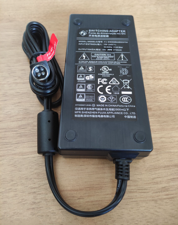 *Brand NEW* AC100-240V 50/60Hz 48V 3750mA AC DC ADAPTHE FJ-SW2028A48003750 POWER Supply