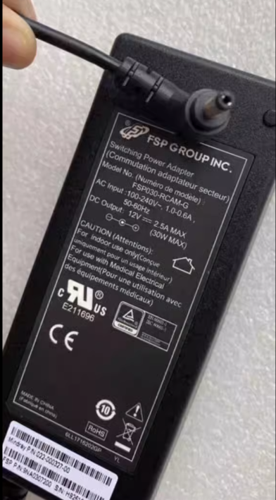 *Brand NEW* AC100-240V 50/60Hz FSP 12V 2.5A AC DC ADAPTHE FSP030-RCAM-G POWER Supply