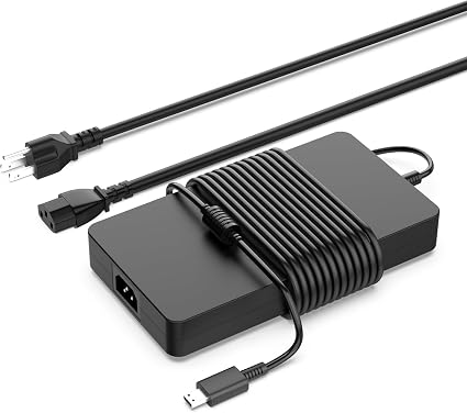 280W USB Tip Charger Compatible with MSI Laptop Power Supply | A18-280P1A for Raider GE76 GE68HX GE78HX GE66 G