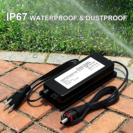 36V Waterproof Power Supply for Govee Permanent Outdoor Lights,Compatible with Govee H705D H705E H705F Permane
