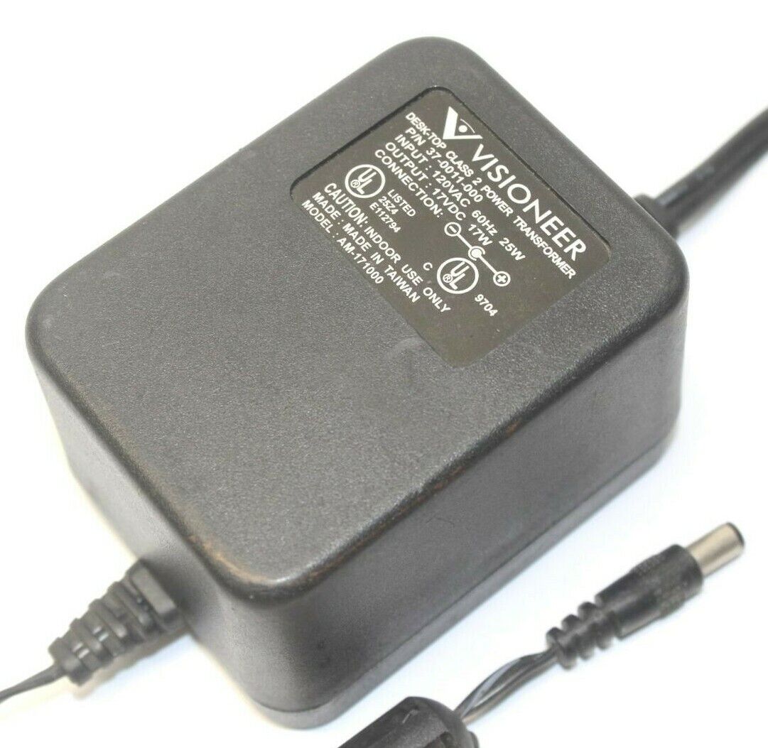 *Brand NEW* Visioneer Output DC 17VAC 17W Adapter AM-171000 Class 2 Transformer Power Supply