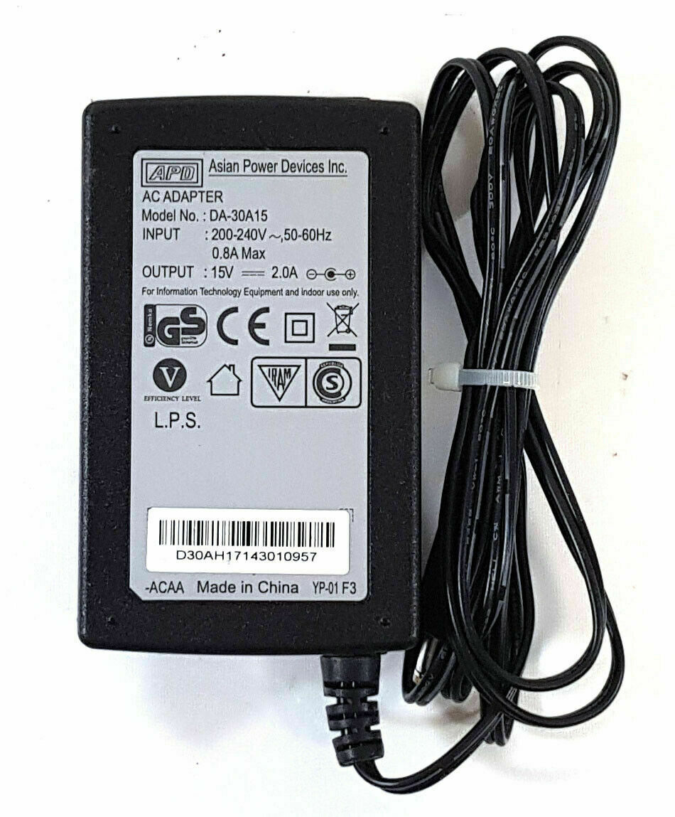 *Brand NEW*APD/Asian Power Devices NB-65B19 AC Adapter- Laptop 19V 3.42A, 5.5/2.5mm, 3-Prong