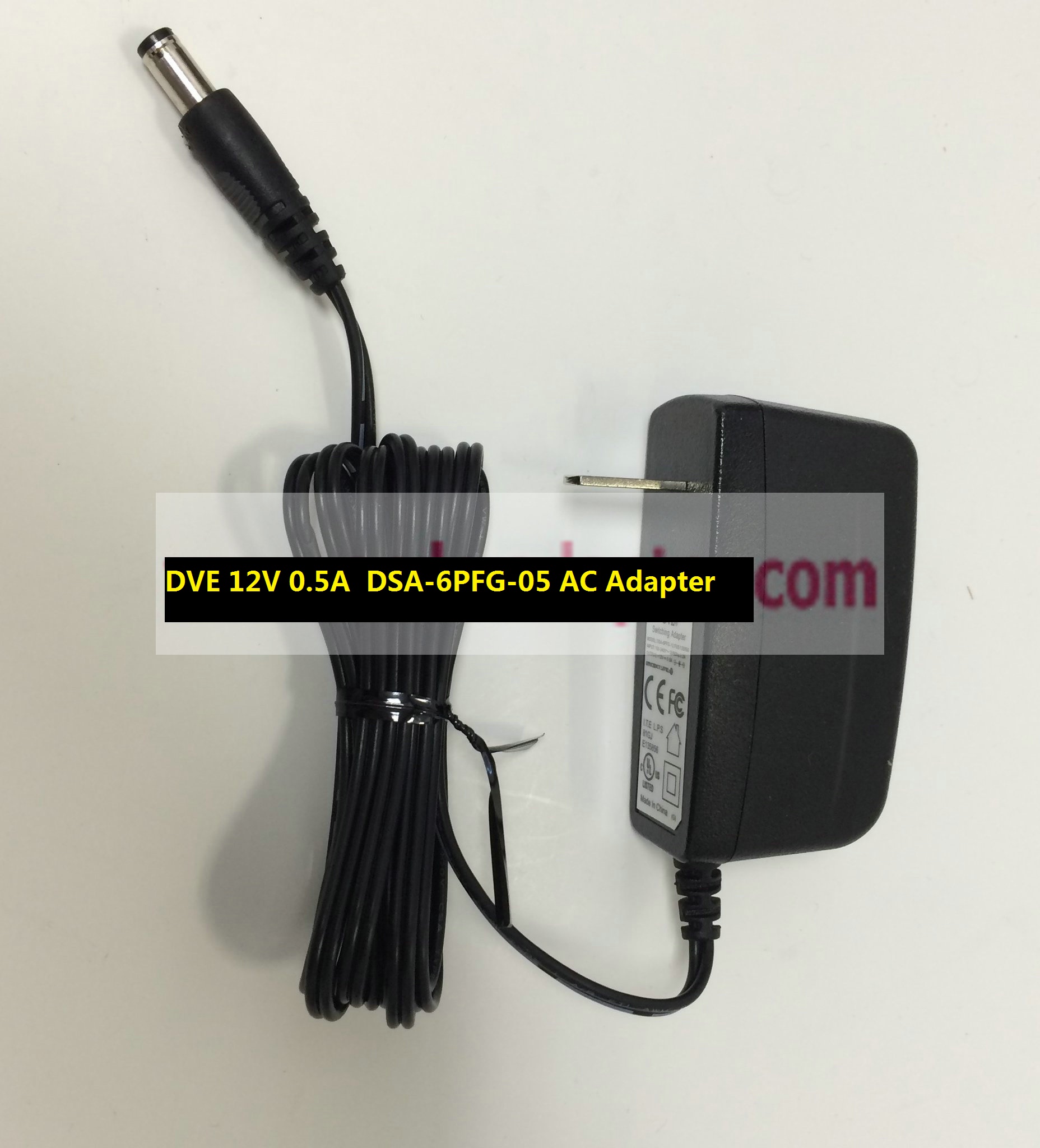 *Brand NEW*DVE 12V 0.5A AC Adapter DSA-6PFG-05 FUS 050100 switching power supply