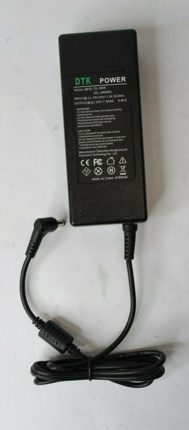 *Brand NEW* Adapter Unit DL-96W 24V 3A/4A DTK Power Supply
