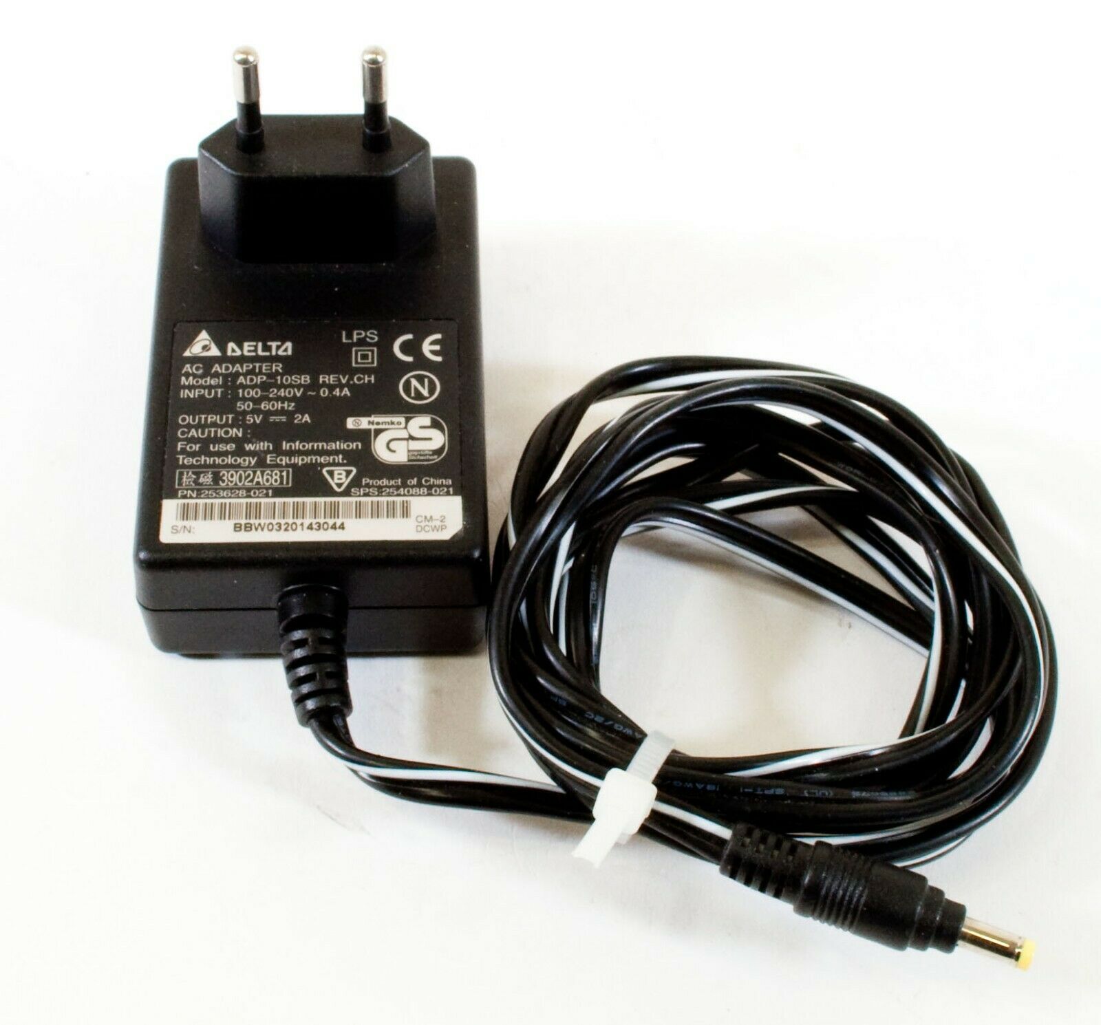 *Brand NEW*Original Charger Power Supply Europlug H252 Delta ADP-10SB 5V 2A AC Adapter