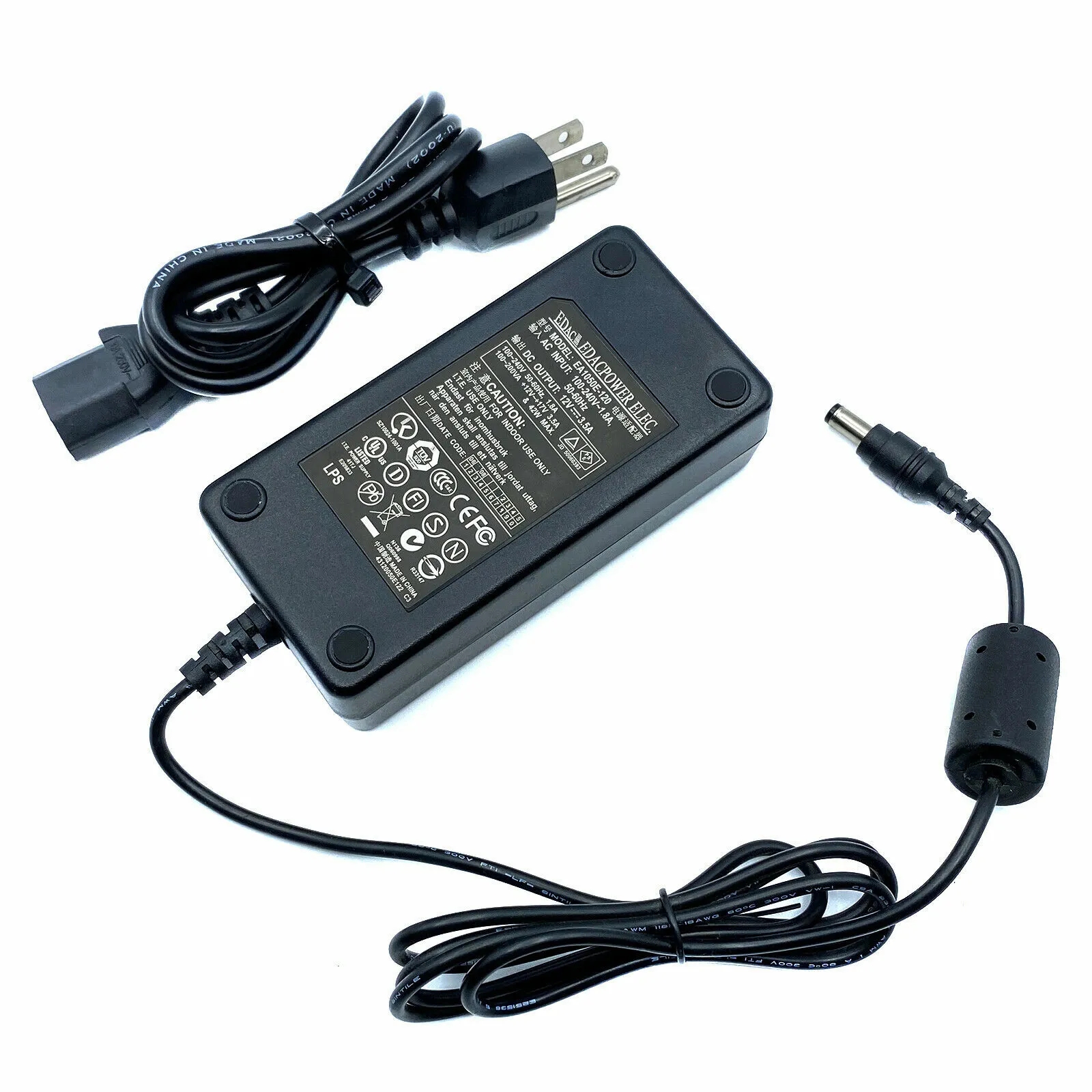 *Brand NEW*EDAC 12V 3.5A AC ADAPTER EA1050E-120 POWER Supply - Click Image to Close