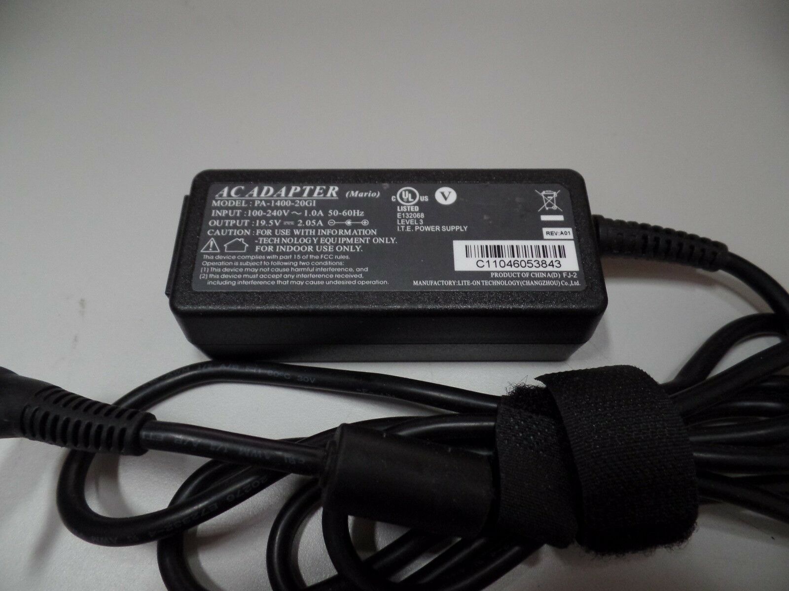 *Brand NEW*GENUINE MARIO 19.5V 2.05A ADAPTER CHARGER GOOGLE CHROMEBOOK CR-48 PA-1400-20GI