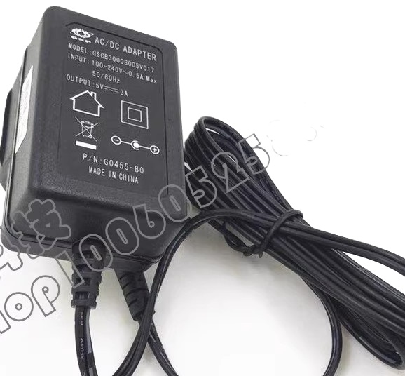 *Brand NEW*GSCB30005005V017 5.5*2.1/2.5MM DC5V 3A AC/DC ADAPTER POWER Supply