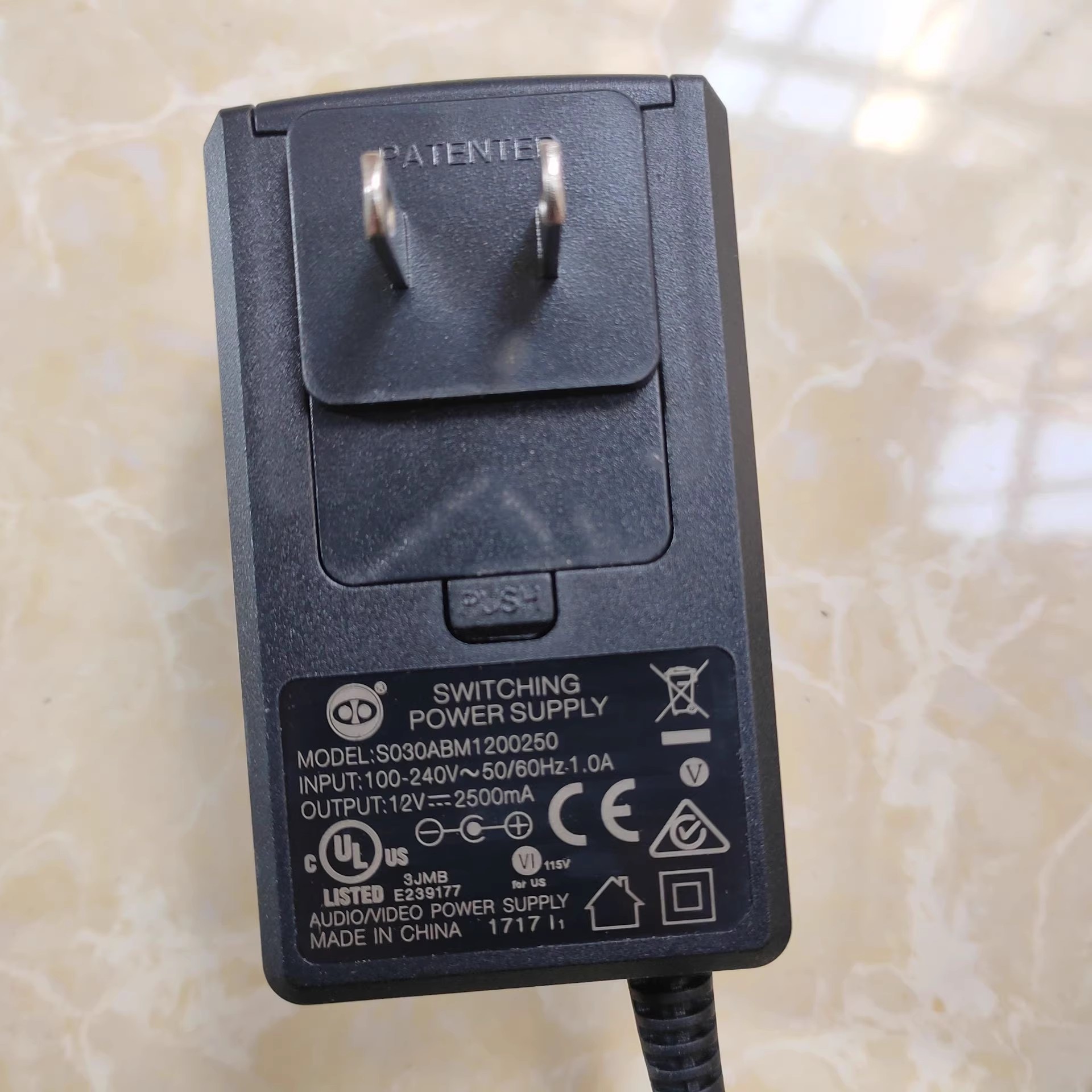 *Brand NEW* S048CC1800250 18V 2.5A AC DC ADAPTHE POWER Supply