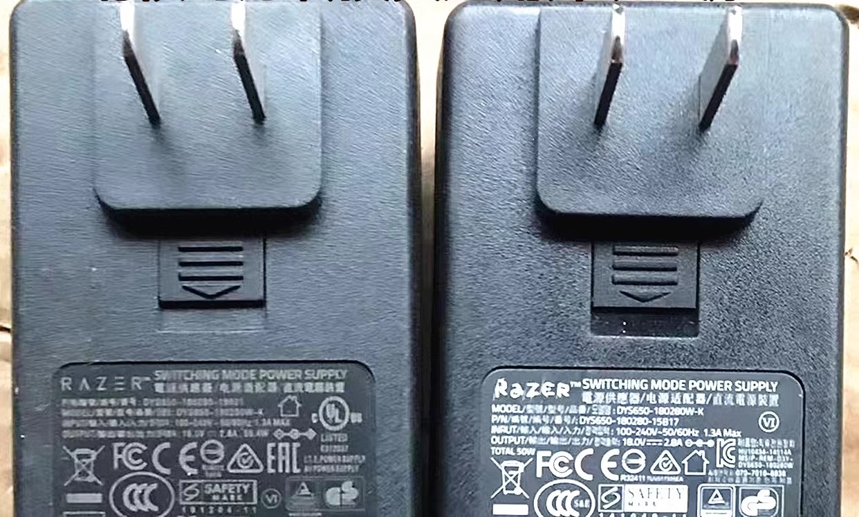 *Brand NEW*100-240V 50-60Hz Razer DYS650-180280W-K DYS650-180280-15B17 18.0V 2.8A AC/DC ADAPTER POWER Supply