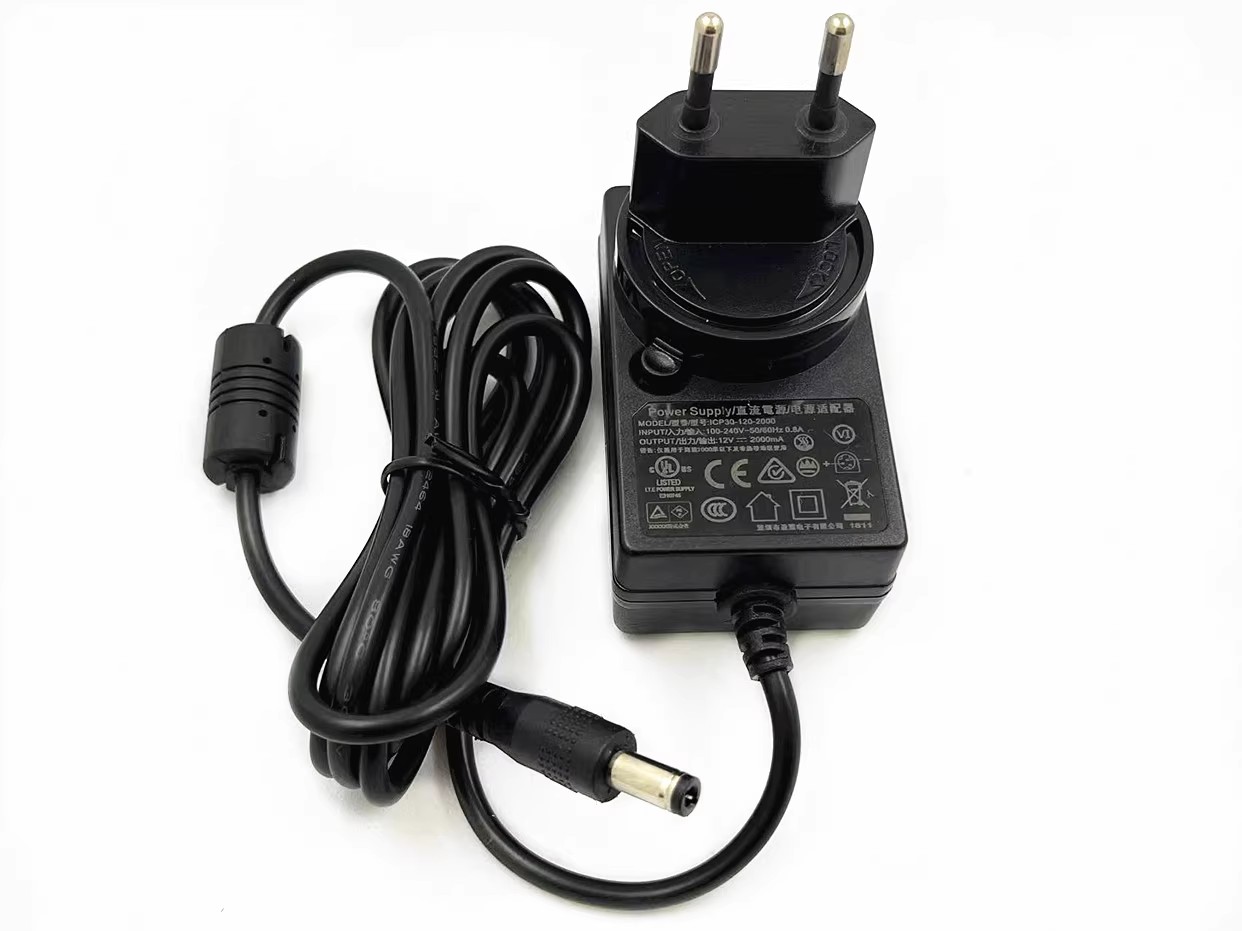 *Brand NEW* 100-240V 50-60Hz ICP30-120-2000 12V 2000mA AC/DC ADAPTER POWER Supply