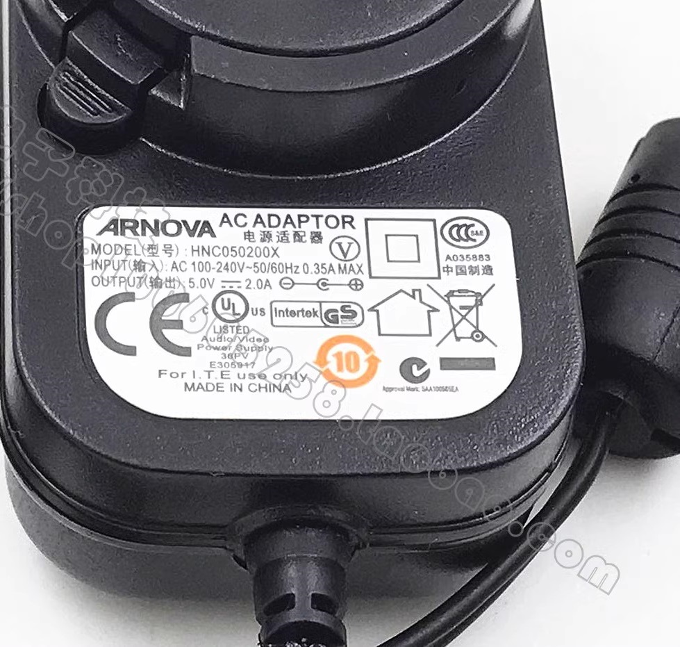 *Brand NEW*ARNOVA 5.0V 2.0A AC/DC AC ADAPTER HNC050200X Honeywell 6100 POWER Supply