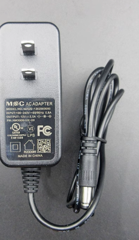 *Brand NEW*Original MAUS-1202503000 12V 2.5A AC ADAPTER Power Supply
