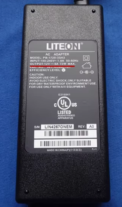 *Brand NEW*Original LITEON PB-1720-3SA3 12V 6A 72W AC ADAPTER Power Supply
