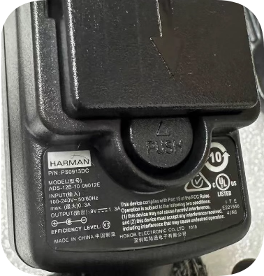 *Brand NEW*Original HARMAN ADS-12B-10 09012E 9V 1.3A AC ADAPTER Power Supply