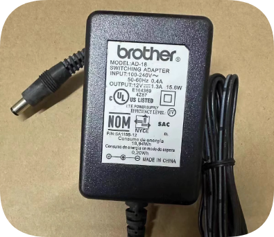 *Brand NEW*Original brother AD-18 12V 1.3A PT-18R AC ADAPTER Power Supply