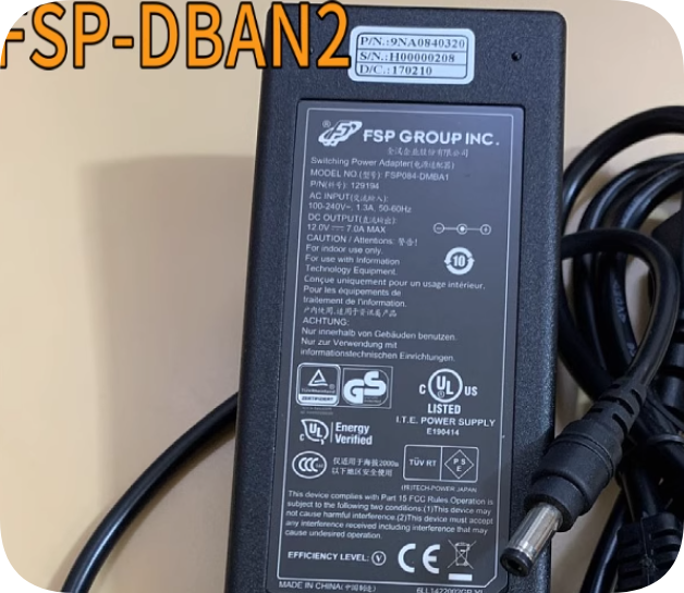 *Brand NEW*Original FSP FSP-DBAN2 12V 7A AC ADAPTER Power Supply