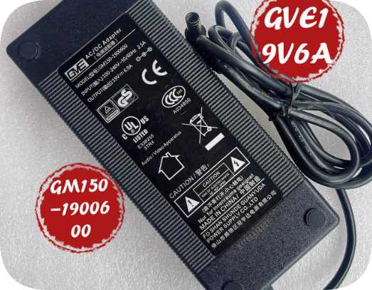 *Brand NEW*Original GVE GM150-1900600 19V 6A AC ADAPTER Power Supply