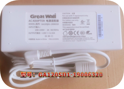 *Brand NEW*Original Great Wali GA120SD1-19006320 19V 6.32A 120W AC Adapter Power Supply