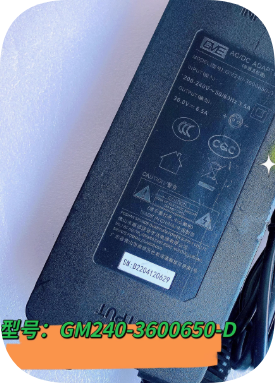 *Brand NEW*Original GVE GM240-3600650-D 36V 6.5A AC Adapter Power Supply