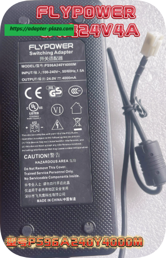 *Brand NEW*Original FLYPOWER PS96A240Y4000M 24V 4A AC Adapter Power Supply