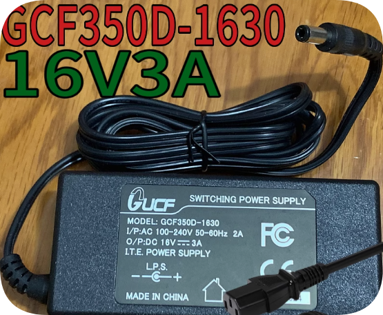 *Brand NEW* Bowers&Wilkins GUCF GCF350D-1630 PAT051A16EU 16V 3A 3.2A AC ADAPTER Power Supply