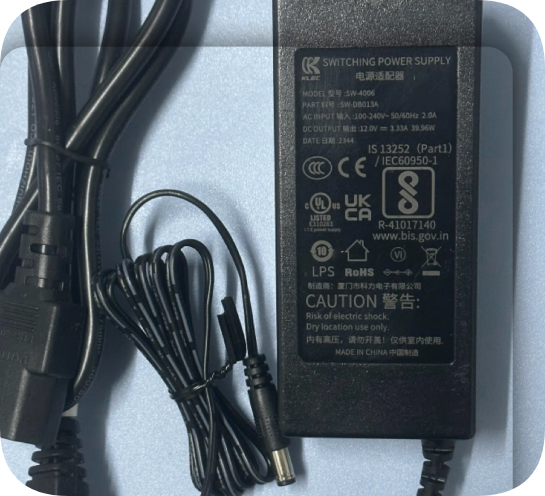 *Brand NEW*SW-4006 Power Adapter Keli 12V 3.33A Power Cord 5.5*2.1mm