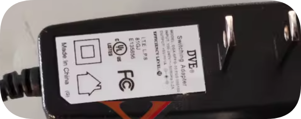 *Brand NEW*DSA-6PFG-05 FUS 050100 DVE 5V 1A power adapter 1000mA router WIFI switch top box charging cable sma