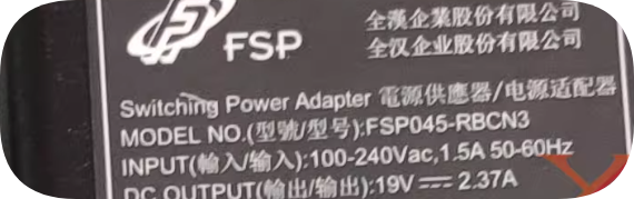 *Brand NEW*FSP FSP045-RBCN3 19V 2.37A power adapter Acer ACER charging line transformer 5521 port