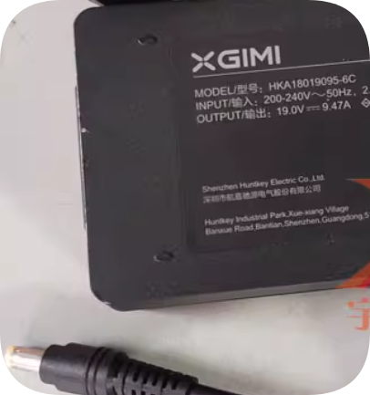 *Brand NEW*XGIMI/Hunjia 19V9.47A power adapter HKA18019095-6C charging cable 19V180W transformer